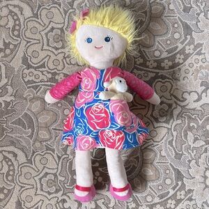 Scentsy Buddy Sierra and Sweetie Pie Lamb. Plush Doll with her Lovey Plushie
